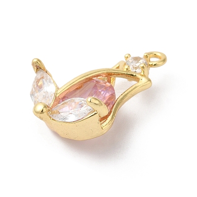 Brass Pendants KK-C062-037G-02-1