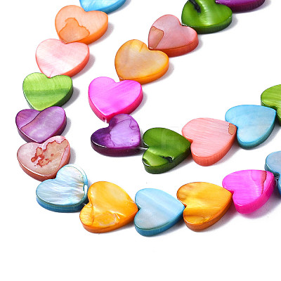 Natural Freshwater Shell Beads Strands X-SHEL-S278-024B-1