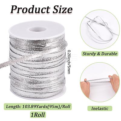 Sparkle Nylon Ribbon OCOR-GF0004-48B-06-1