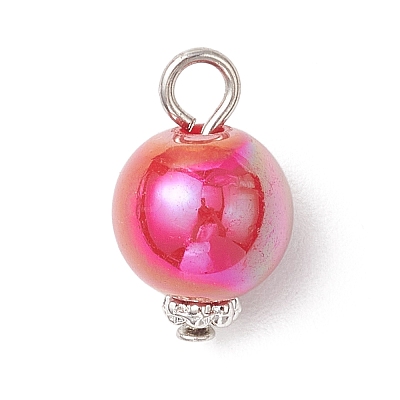 Opaque Acrylic Pendants PALLOY-JF03929-01-1