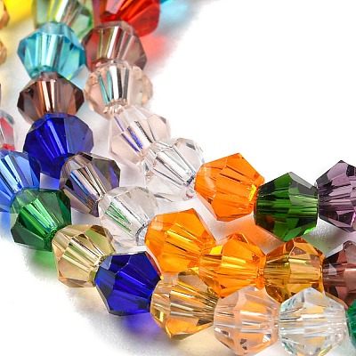 Transparent Glass Beads Strands GLAA-F029-3mm-29-1