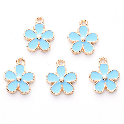 Alloy Enamel Charms ENAM-R059-02-RS-1