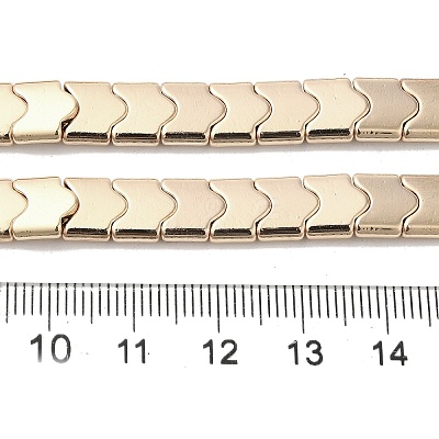 Electroplated Synthetic Non-magnetic Hematite Beads Strands G-I364-E01-1