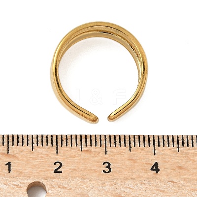 304 Stainless Steel Cuff Rings RJEW-P150-14G-1