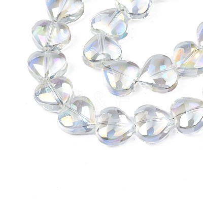 Electroplate Glass Beads Strands EGLA-S188-14-B03-1