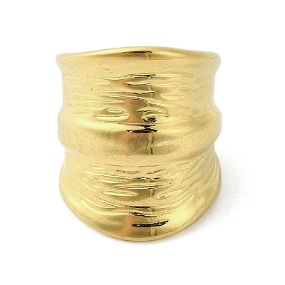 304 Stainless Steel Open Cuff Rings RJEW-C078-01B-G-1