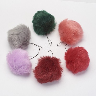 Pom Pom Ball Mobile Straps X-MOBA-G065-A-1