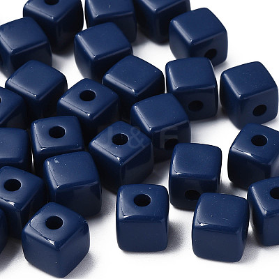 Opaque Acrylic Beads MACR-S373-141-A06-1