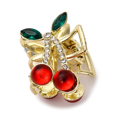 Cherry Alloy Claw Hair Clips PHAR-K006-05G-1