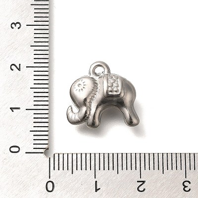 Anti-Tarnish 304 Stainless Steel Pendants STAS-I321-17P-1
