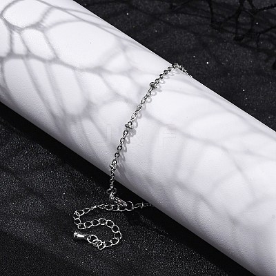 Brass Satellite Chains Bracelets for Women BJEW-G735-19P-1