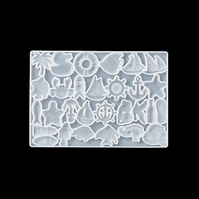 Ocean Theme Silicone Molds DIY-J009-11-1