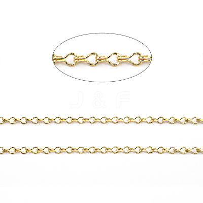 Brass Textured Ladder Chains CHC-C017-01-NR-1