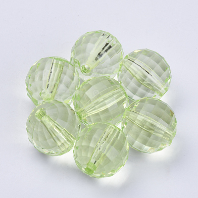 Transparent Acrylic Beads TACR-Q254-8mm-V32-1