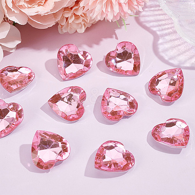 Acrylic Rhinestone Cabochons GACR-GA0001-03-1