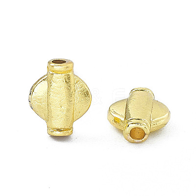 Rack Plating Alloy Beads PALLOY-I216-42LG-1