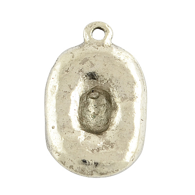 Tibetan Style Alloy Pendants LS-TIBEP-4422-AS-RS-1