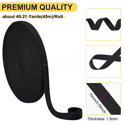 Cotton Ribbon OCOR-WH0047-39A-1
