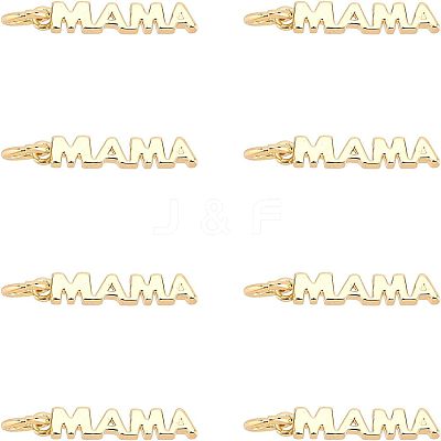20Pcs Brass Pendants KK-FH0004-34-1
