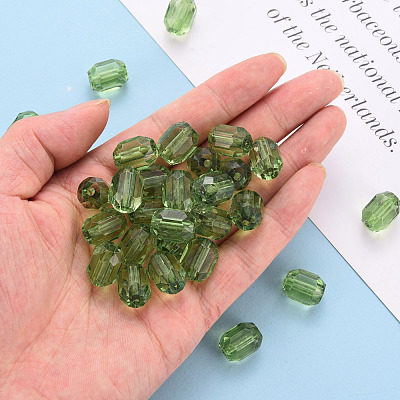 Transparent Acrylic Beads TACR-S154-24A-83-1