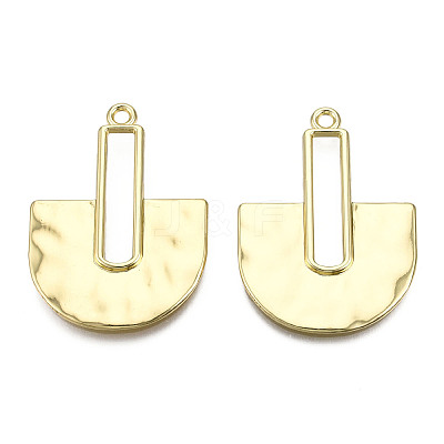 Rack Plating Alloy Pendants PALLOY-F286-05G-1