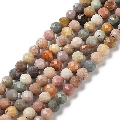 Natural Agate Beads Strands G-G991-A03-A-01-1
