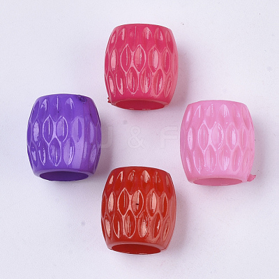 Opaque Acrylic Beads SACR-N008-106-1