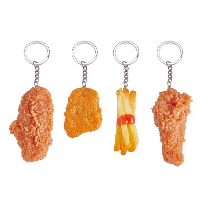 PVC Simulated Food Keychain JX555A-1