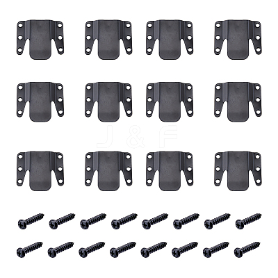 12Pcs Iron Universal Sectional Sofa Interlocking Brackets AJEW-FH0003-06-1