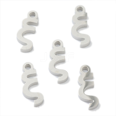 Non-Tarnish 304 Stainless Steel Charms STAS-G244-01X-1