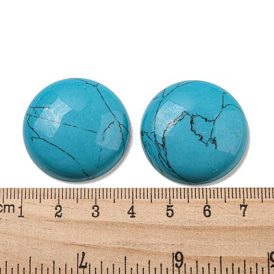 Synthetic Turquoise Cabochons G-C115-02B-01-1