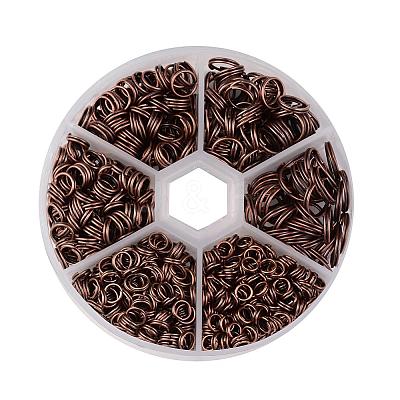 1 Box Iron Split Rings IFIN-JP0013-R-NF-1