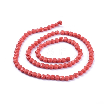 Glass Beads Strands EGLA-J149-B09-1