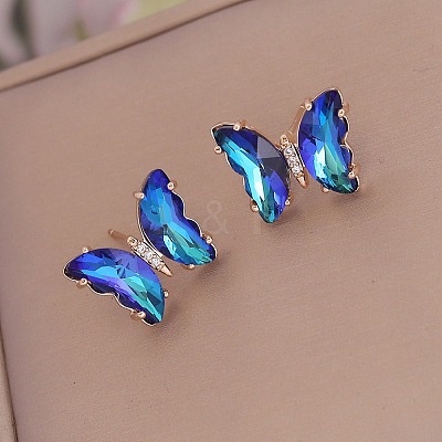 Fashionable Gradient Butterfly Earrings for Women LS-YE8672-4-1
