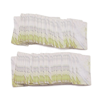 Paper Earring Display Cards CDIS-WH0006-04H-1