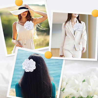 1Pc Polyester Brooches JEWB-CN0001-07C-1