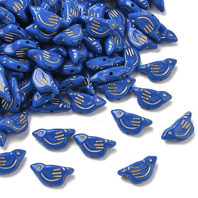 Plating Opaque Acrylic Beads AC-CBA6852-02-1