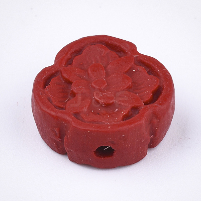 Cinnabar Beads CARL-T001-14-1