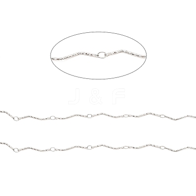 Non-Tarnish 304 Stainless Steel Link Chains STAS-D084-36P-1