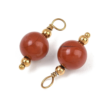 Natural Red Jasper Pendants GG-CBA5E56-07G-06-1