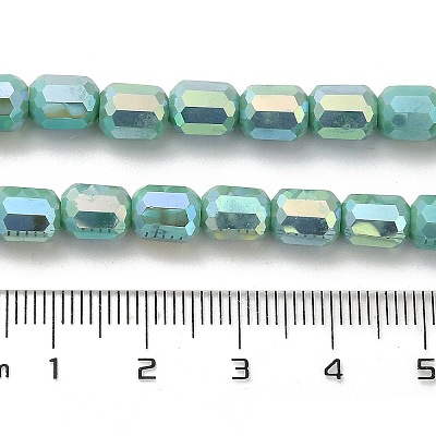 Electroplate Glass Beads Strands EGLA-D030-06E-1