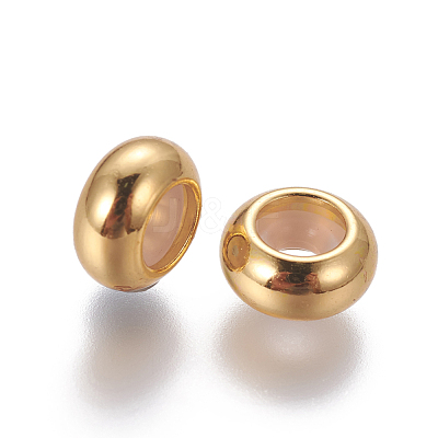 202 Stainless Steel Beads STAS-G190-04G-1