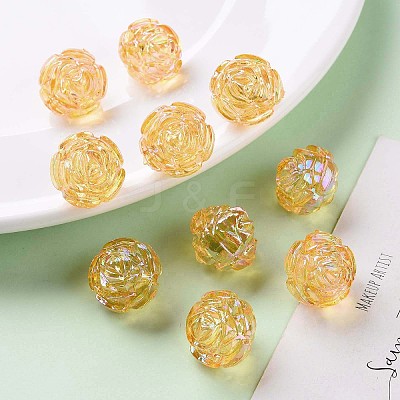 Transparent Acrylic Beads LS-TACR-S154-31C-919-1