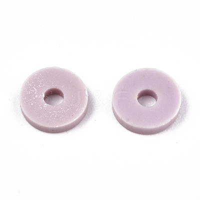 Handmade Polymer Clay Beads CLAY-Q251-4.0mm-87-1