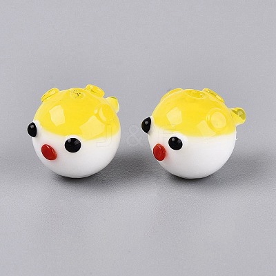 Handmade Lampwork Beads LAMP-Q039-12F-1