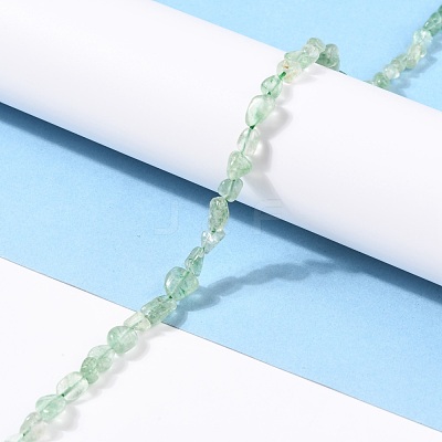 Natural Green Strawberry Quartz Beads Strands G-G018-70-1