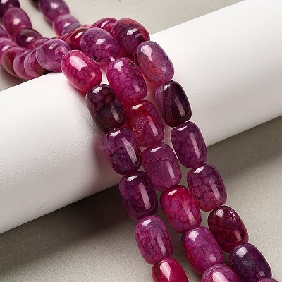 Natural Dragon Veins Agate Beads Strands G-D317-A01-02-1