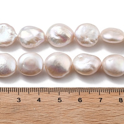 Natural Baroque Keshi Pearl Beads Strands PEAR-P064-18A-02A-1