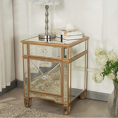 Acrylic Mirror Wall Stickers AJEW-GA0001-16-1