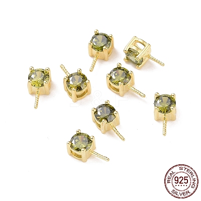 925 Sterling Silver Peg Bails STER-D035-47G-09-1